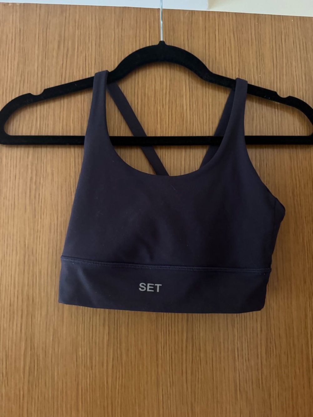 SET Active Luxform Scoop Y Bra in Storm